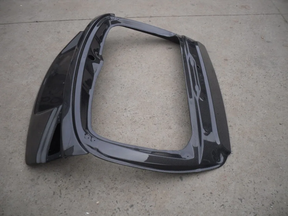 Карбоновое волокно CF 2008- Impreza GRB WRX STI OEM стиль задний люк Крышка багажника
