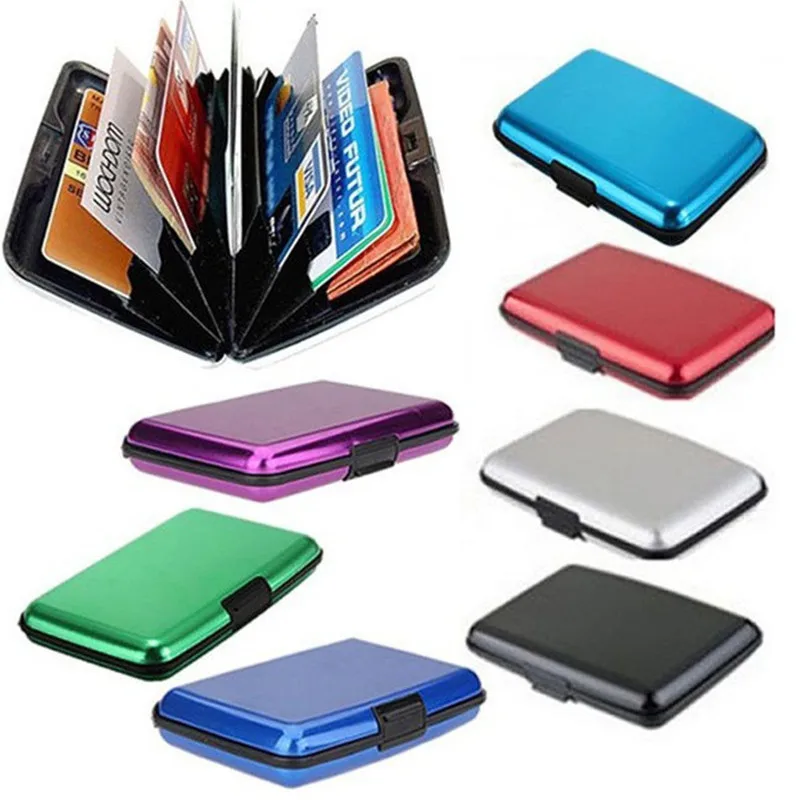 

Mens Wallets Waterproof Business Plastic Pocket Case ID Credit Card card holder billetera hombre porte monnaie