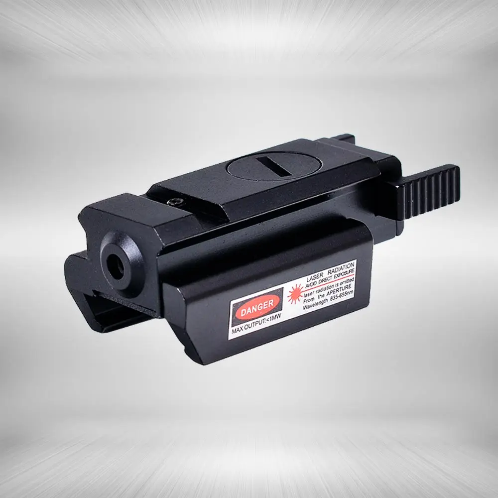 Тактический компактный лазерный прицел ohhunt с красной точкой и рельсовым