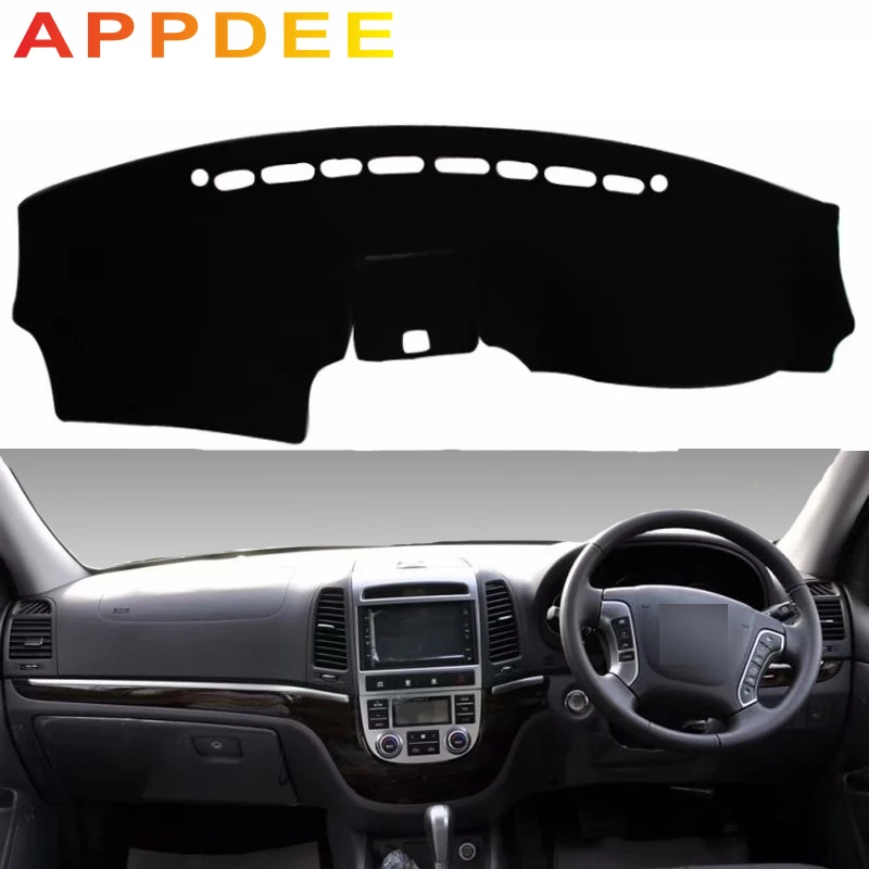 APPDEE для Hyundai Santa Fe 2006 2007 2008 2009 2010 2011 2012 Чехлы стайлинга автомобиля коврик приборной