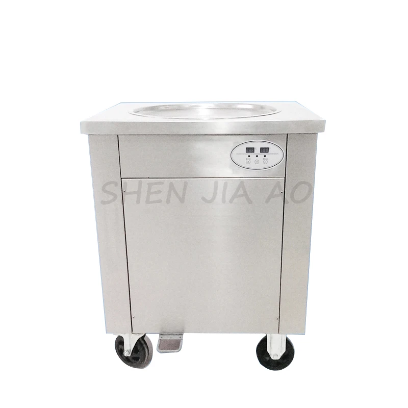 Коммерческая Машина для жарки мороженого сковорода плоский аппарат