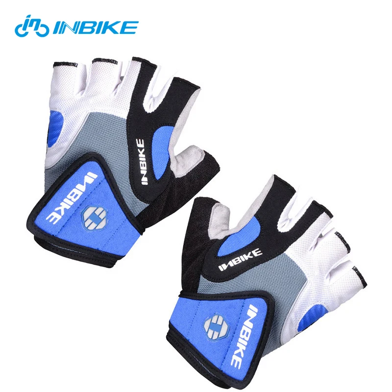 INBIKE Cycling Gloves 3D Gel Padded Tactival Summer Half Finger Felmale Fitness Moto Without Luvas Ciclismo | Спорт и развлечения