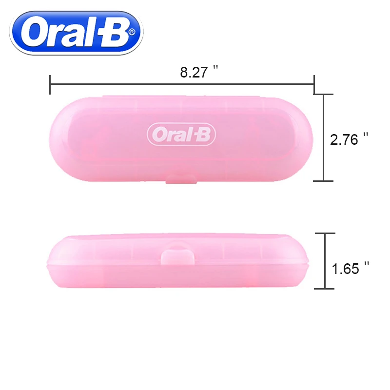 Портативный дорожный бокс Oral B для зубной щетки уличный защитный футляр