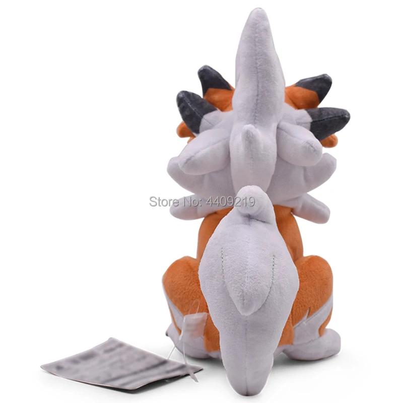Sitting Lycanroc Plush Toy Soft Stuffed Doll Great Gift Collect  | Игрушки и хобби