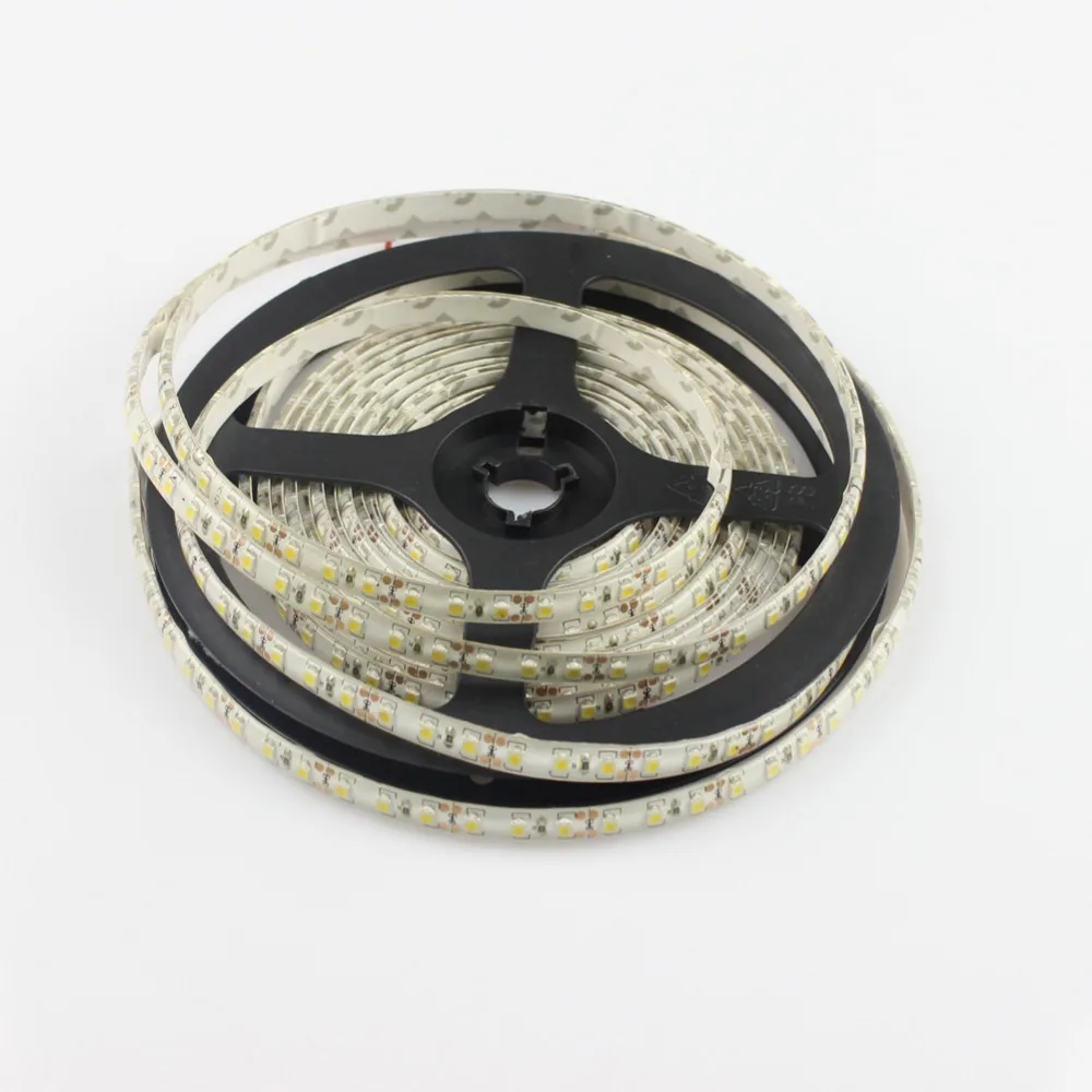 5 м 600 LED RGB 3528 SMD Водонепроницаемый светодиодные полосы света IP65 светодиодов/M 12 В
