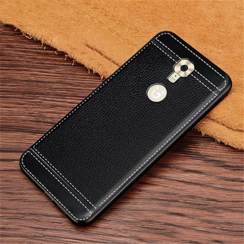 Чехол Gionee M6 с текстурой личи мягкий чехол из тпу чехлы для Etui Kryt |