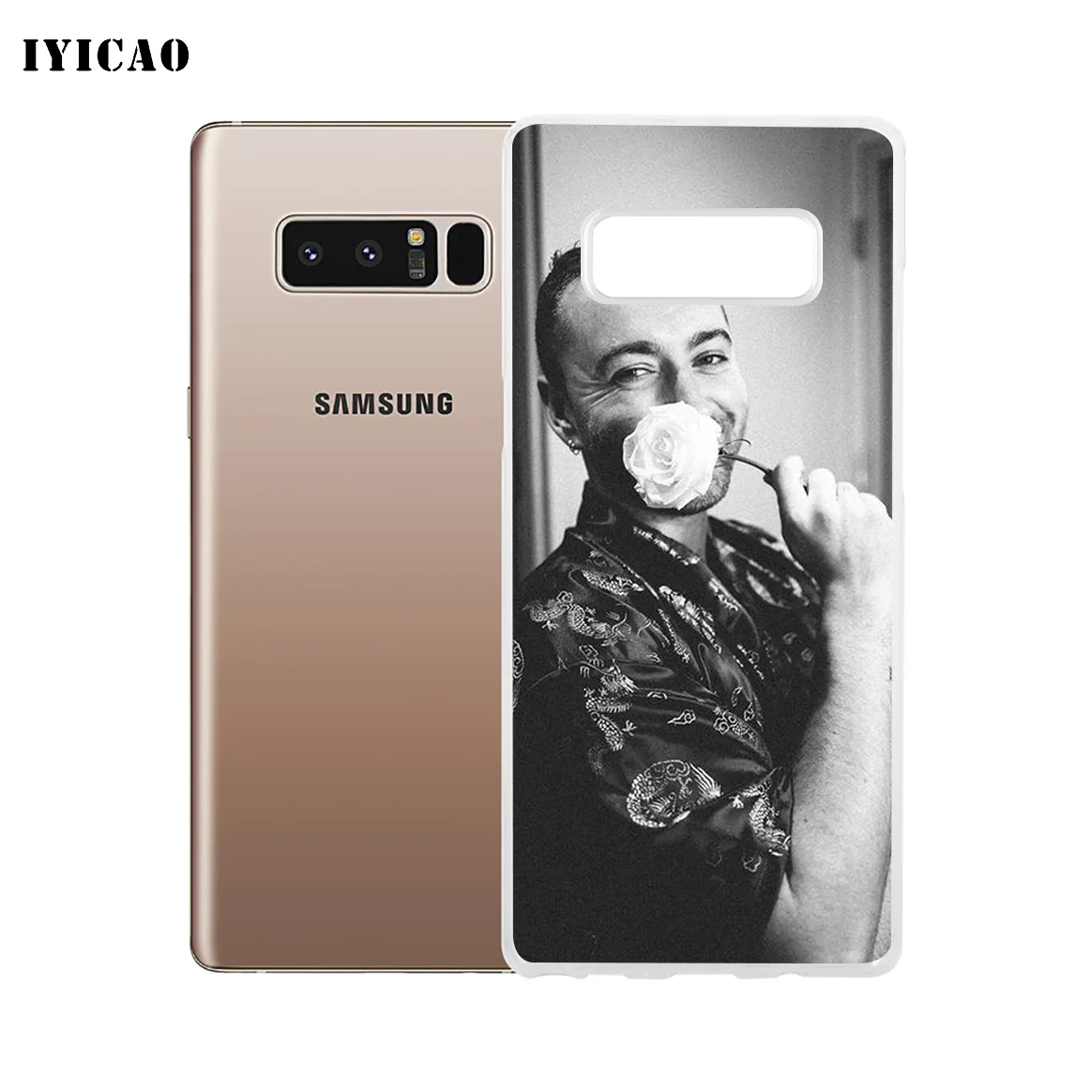 IYICAO Sam Smith Soft Silicone Phone Case for Samsung A5 A6 Plus A7 A8 A9 J3 J5 J7 Note 8 9 TPU Cover | Мобильные телефоны и