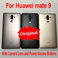 original battery back cover housing door rear case with power volume buttons camera lens for huawei ascend mate 9 mate9