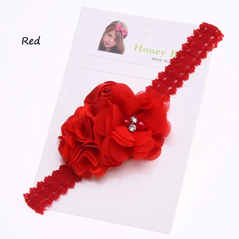 1 шт. потертая шикарная повязка на голову цветочная розетка головные повязки