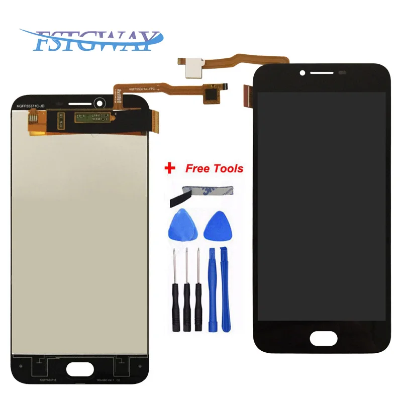FSTGWAY для UMI C Note 2 ЖК экран с сенсорным стеклом дигитайзер Замена UMIDIGI +