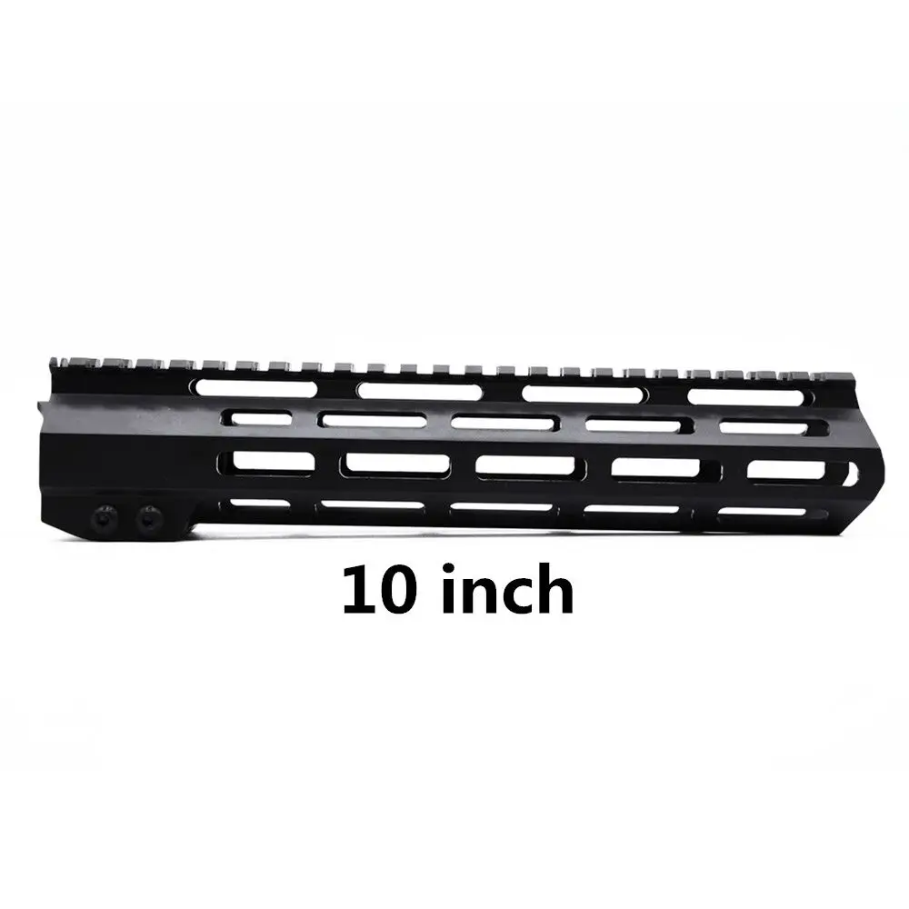 10 inch " 9" 1" 12" 13," 15" дюймов AR15 поплавок Keymod MLOK Handguard Пикатинни для охоты Тактический M4 M16 прицел Крепление - Цвет: 10 inch