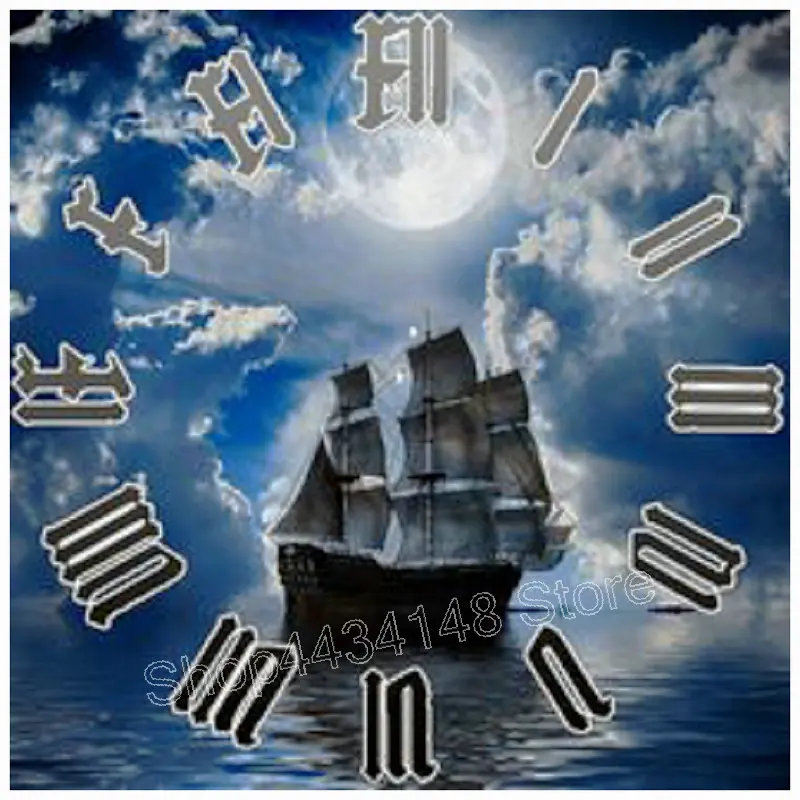 Картина для вышивки крестиком ARTBACK 5d с изображением знаков настенных