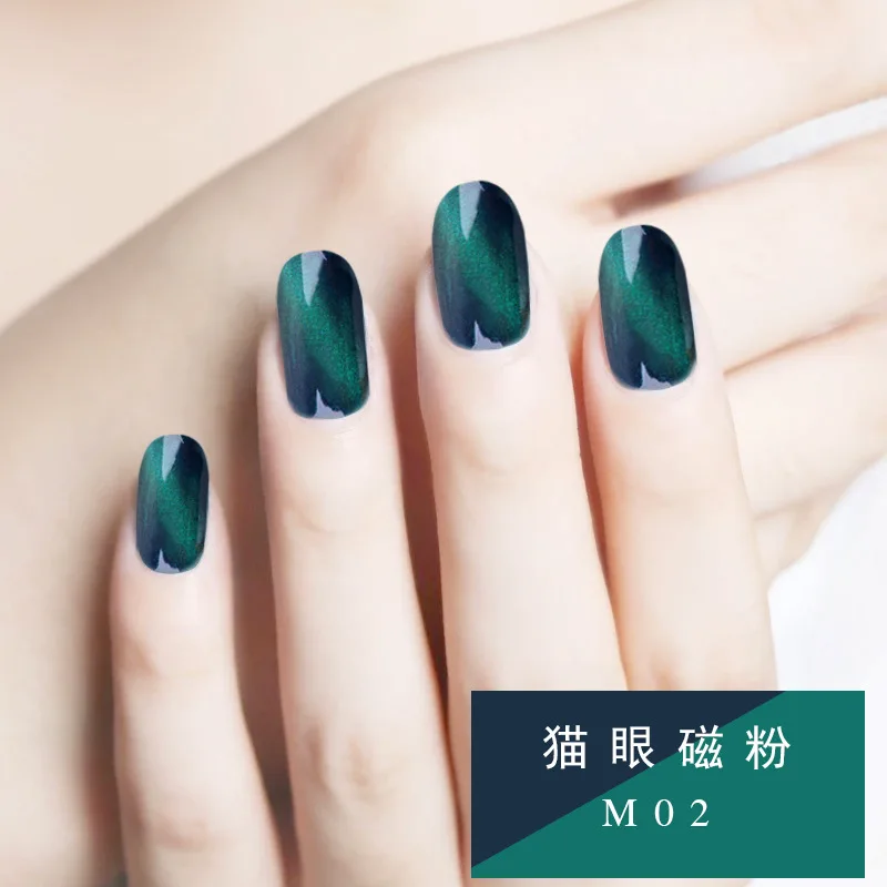 2g/box DIY 3D Cat Eye Magic Glitter Pigment Nail Art Powder Dust for UV Gel Polish Mirror Shiny Magnetic Effect | Красота и здоровье