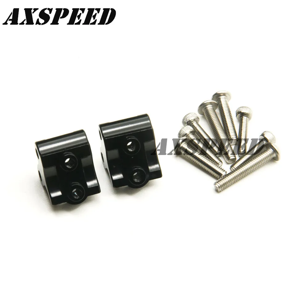 Нижнее амортизирующее крепление из сплава для 1/10 Axial SCX10 II 90046 90047 Crawler black|Детали и