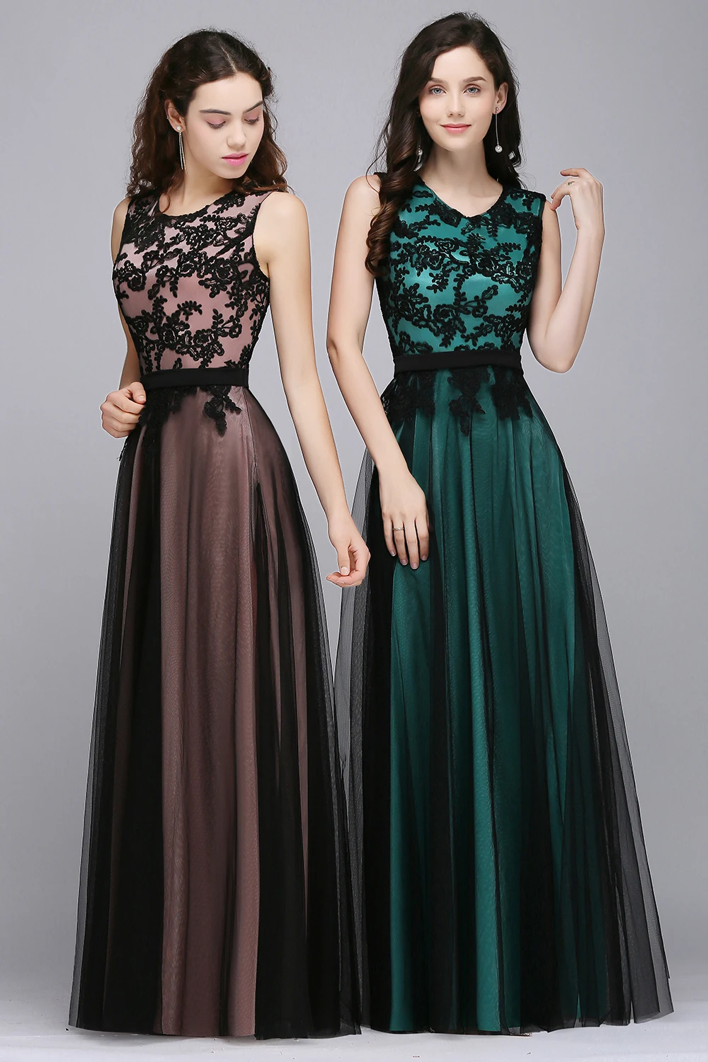 Vestido de Festa Longo настоящие фото кружевные аппликации недорогие вечерние платья длинное вечернее платье