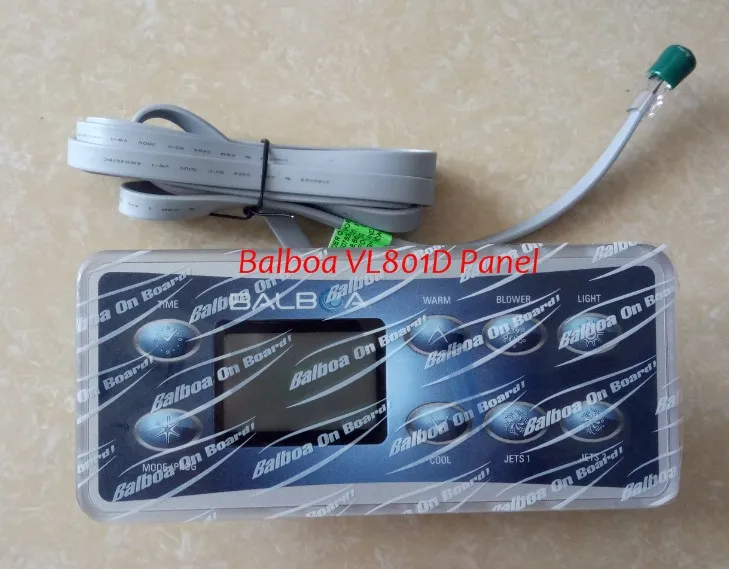 Верхний слой клавиатуры Balboa VL801D topside панель дисплея с 8 кнопками работает GS523 VS и GS