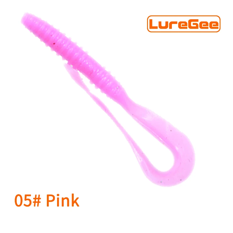 Pink LureGee Mad Wag 90 мм мягкие приманки для рыбалки искусственные мягкие приманки в виде червей хищника Силиконовые Рыболовные Мягкие рыболовные приманки, наживки So - Цвет: Pink