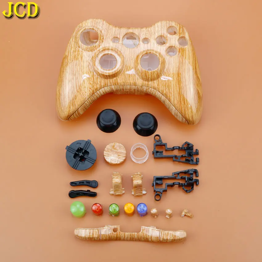 JCD для Xbox 360 игровой контроллер Деревянный Жесткий чехол геймпад защитный Полный