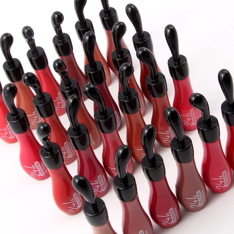 MISS ROSE Nutritious Moisturizer Lip Gloss 24 color Matte waterproof durable not easy to touch the cup | Макияж