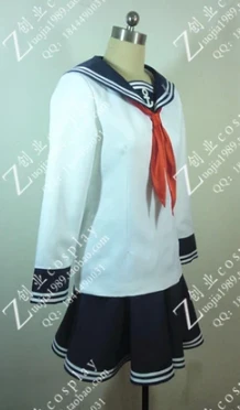 

Game Anime sailor suit school uniform set Collection KAN Colle Shimakaze Cosplay Costume