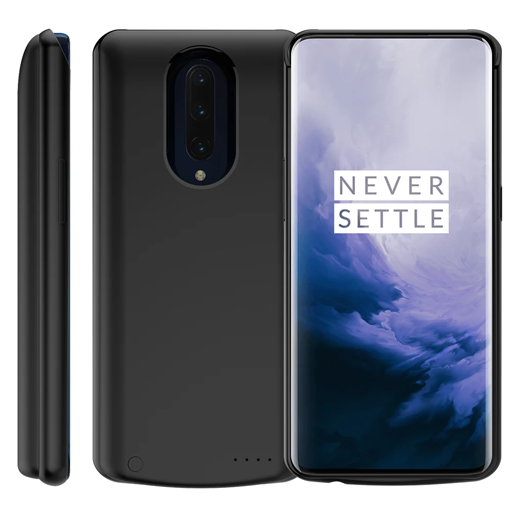 Для Oneplus 7 Pro Чехол для зарядного устройства 6500 мАч Расширенный тонкий резервный внешний аккумулятор чехол для зарядки аккумулятора для One Plus 7 Pro Чехол