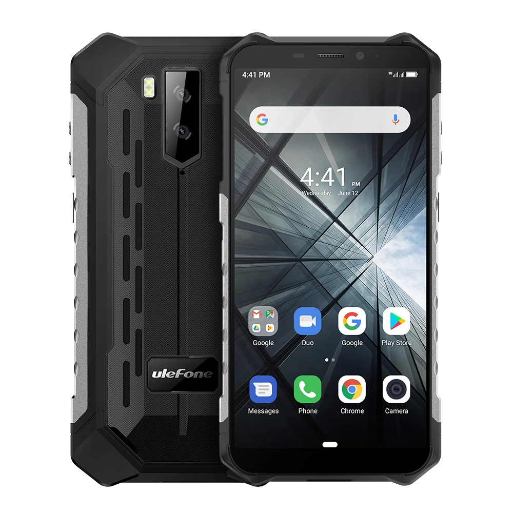 Смартфон Ulefone Armor X3 защищенный IP68 2 + 32 ГБ 4 ядра 9 0 дюйма 5 мАч|Смартфоны| |