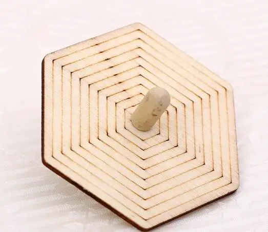 

WYNLZQ 10Pcs/Lot Fidget Spinner Hand Wooden Gyro Classic Toy Gyroscope Learning Educational Wood Spinner Gifts Kids Kindergarten