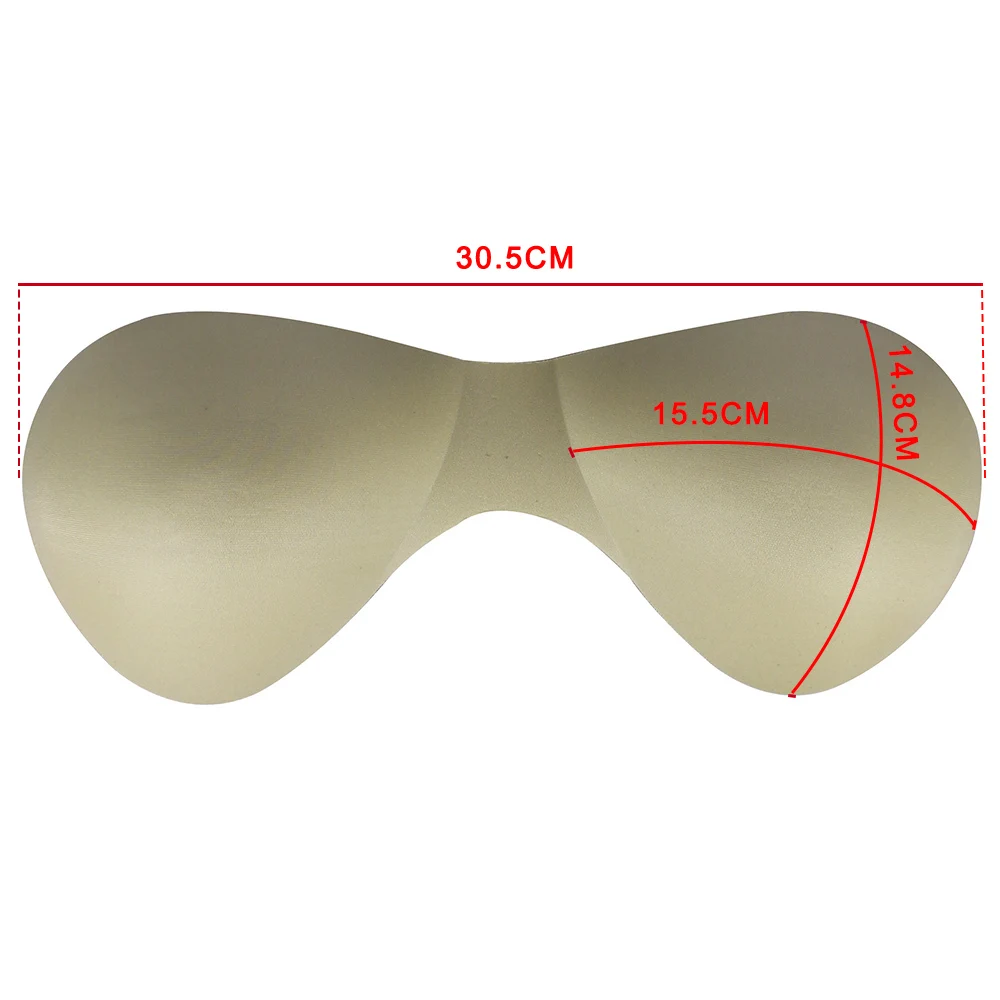 10 шт. белый хаки черный бюстгальтер пуш-ап чашечки накладки на грудь вставляемые