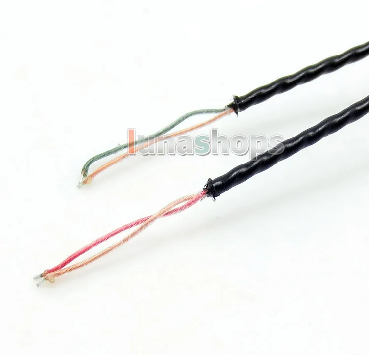 LN004294 120 см 5n OFC супер мягкий черный DIY кабель для Ultimate Westone Sennheiser наушники ремонт|cable