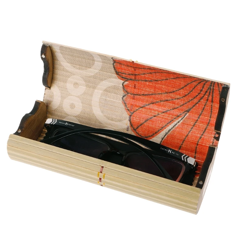 Sunglasses Frame Vintage Handmade Men Women Bamboo Wooden Box Glasses Case | Аксессуары для одежды