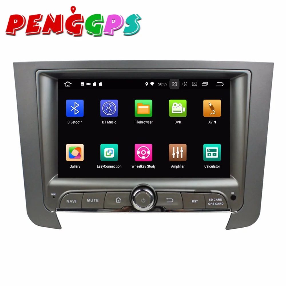 Автомобильный DVD плеер Android 8 0 GPS навигация головное устройство для Ssangyong REXTON 2014 2015
