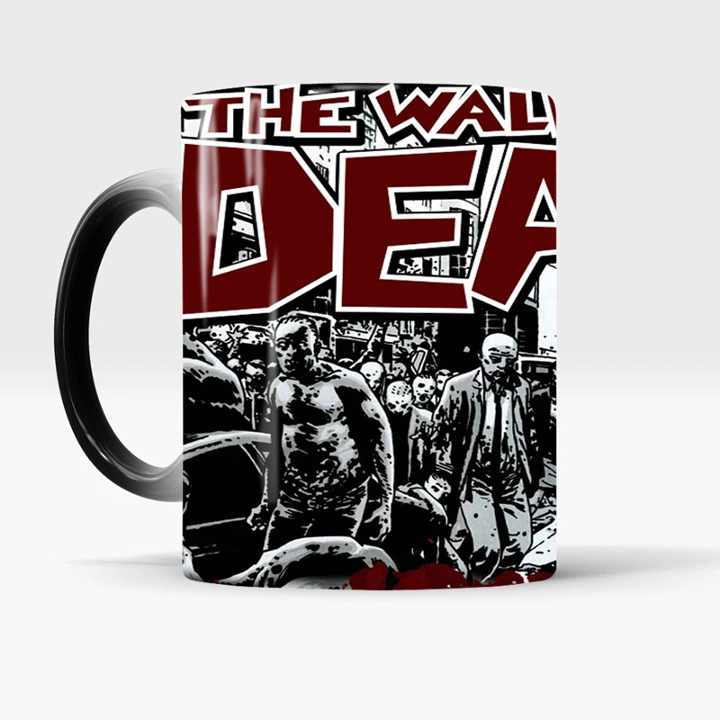 The Walking Dead кофейная кружка, кружка для чая кружки-хамелеоны СОП цвет чашка ation керамическая кофейная кружка волшебная чашка подарок