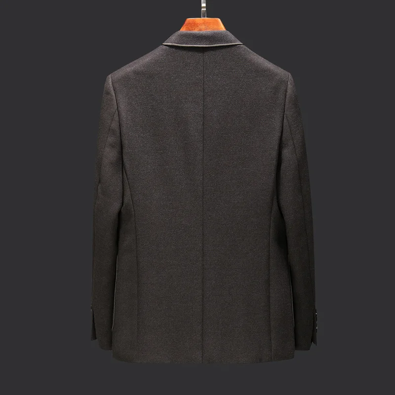 DEKUSI Suit New Pattern Business Affairs Leisure Casual Loose Coat thickening men clothing blazer hombre | Мужская одежда