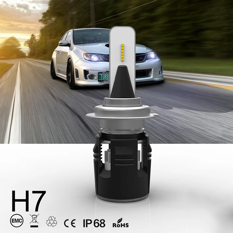 JKCOVER H4 H7 H11 H1 H3 9005/HB3 9006/HB4 LED Car Headlight Bulbs Hi-Lo Beam 60W 8400lm COB Chips 6000K Auto Headlamp Fog Lights |
