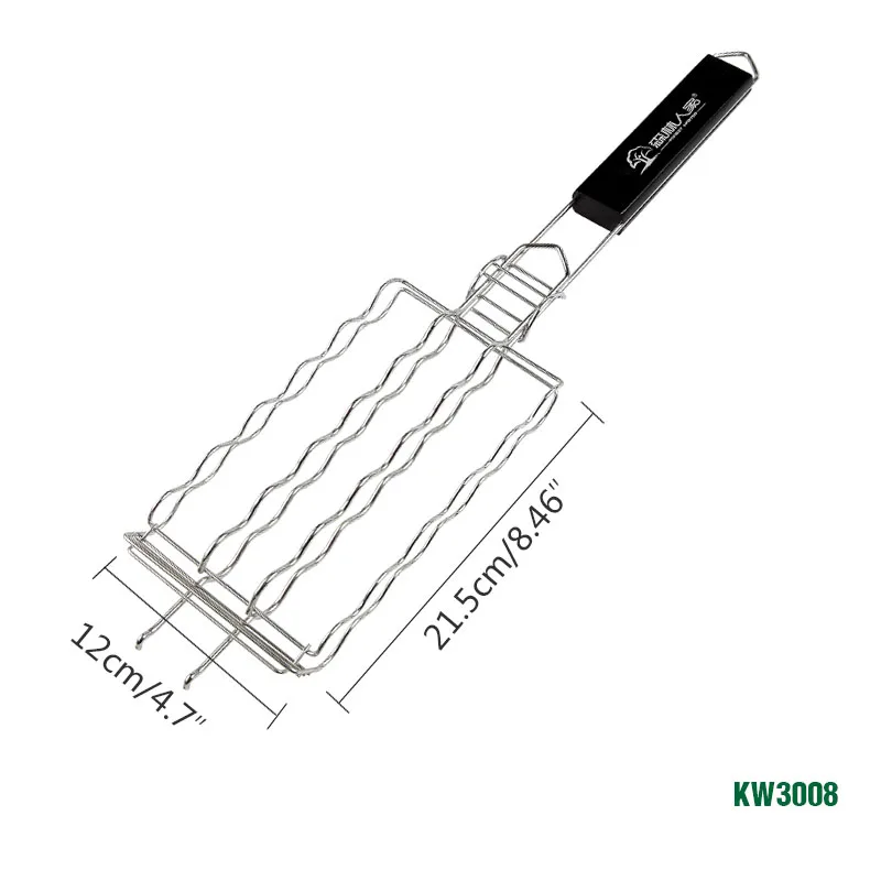 Новая Корзина для барбекю гриля сосисок стойка хот догов металлические сетчатые
