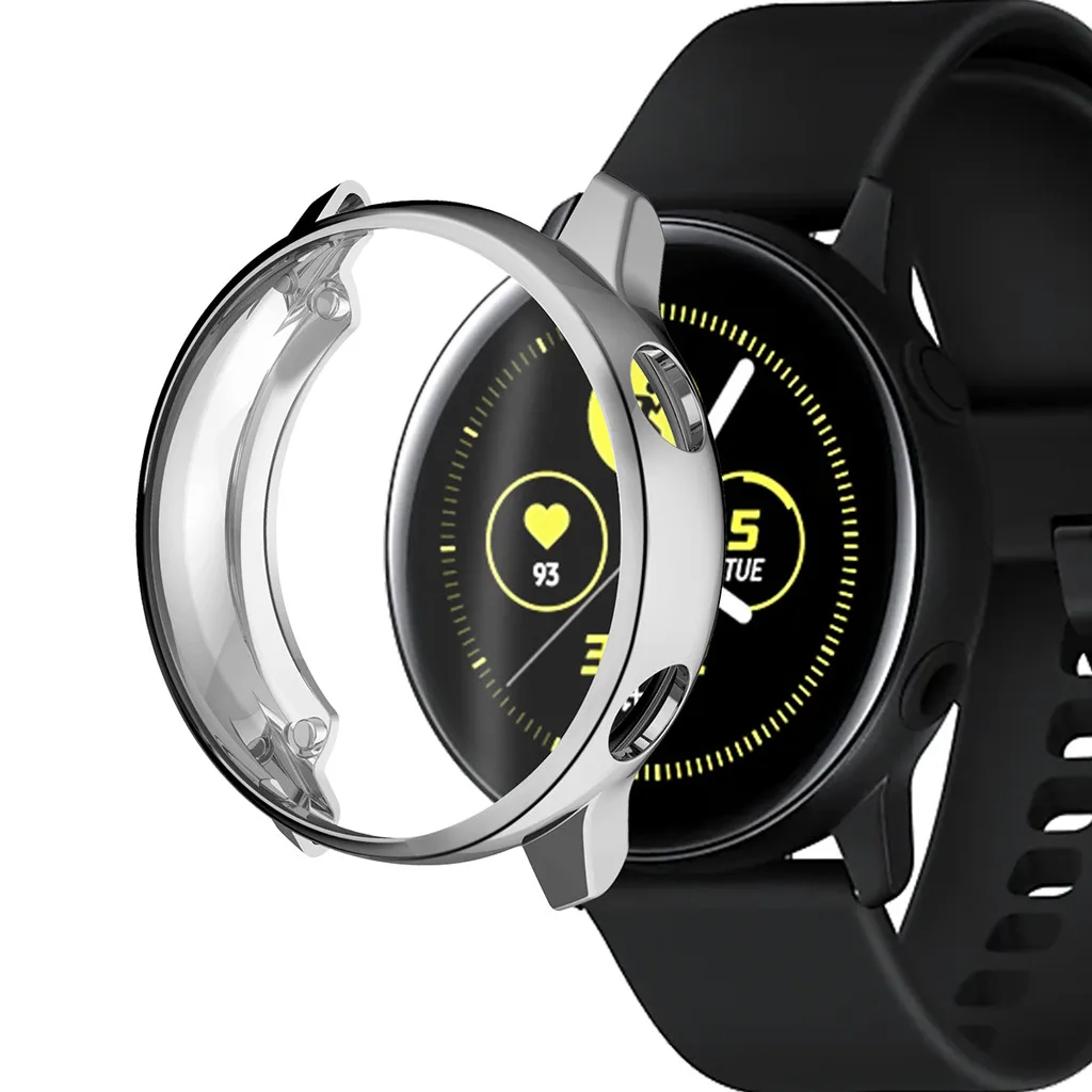 2019 модные красочные Чехлы для часов Samsung Galaxy Watch Active 40 мм Мягкий защитный чехол из