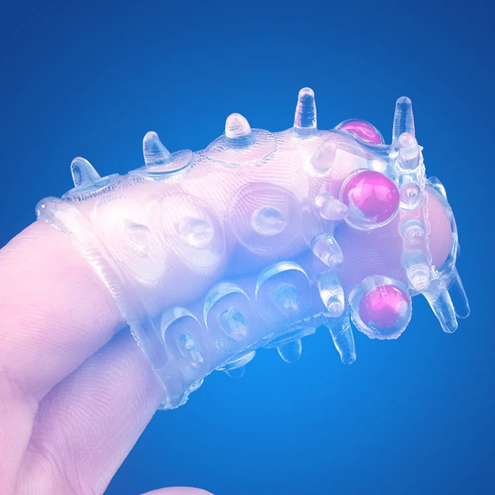 Прозрачные шарики для увеличения пениса удлиняющие кольца взрослых секс-игрушки - Фото №1