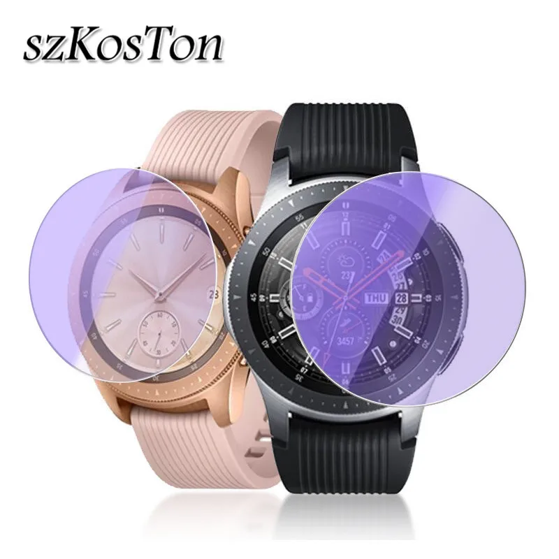 Защитная пленка из закаленного стекла HD для Samsung Galaxy Watch 42 мм 46 2.5D с закругленными