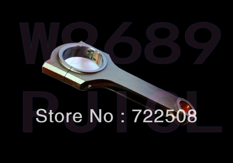 

connecting rod for lancer x ix vi vii viii6789104340 forged H beam rally racing race turbo tuning free shipping quality warranty