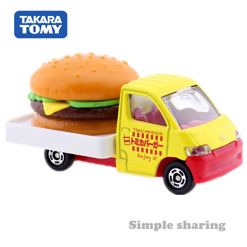 Takara Tomy Tomica No.54 Toyota TOWN ACE гамбургер модель автомобиля 1:64 Миниатюрный литой грузовик