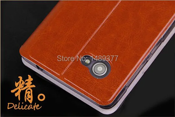 New MOFI Luxury Flip Stand Anti-knock PU Leather Case for Lenovo A880 +retail box free shipping |