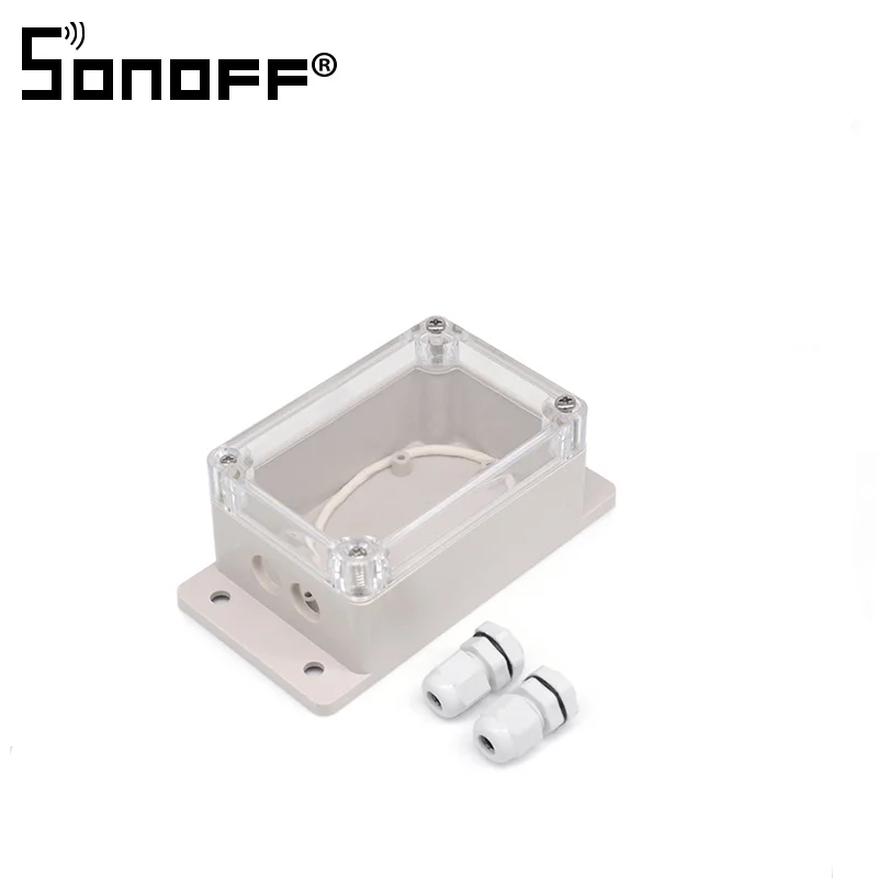 Из 2 предметов Sonoff IP66 водонепроницаемый чехол для Sonoff Basic/RF/Dual/Pow/TH16/G1 умный дом Модули автоматизации homekit переключатель Wi-Fi