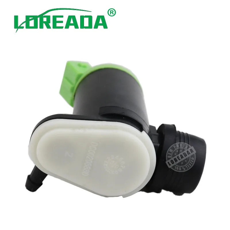 LOREADA оригинальные автозапчасти, насос омывателя лобового стекла B96011201 для PEUGEOT 206 207 AXC C2 OEM качество