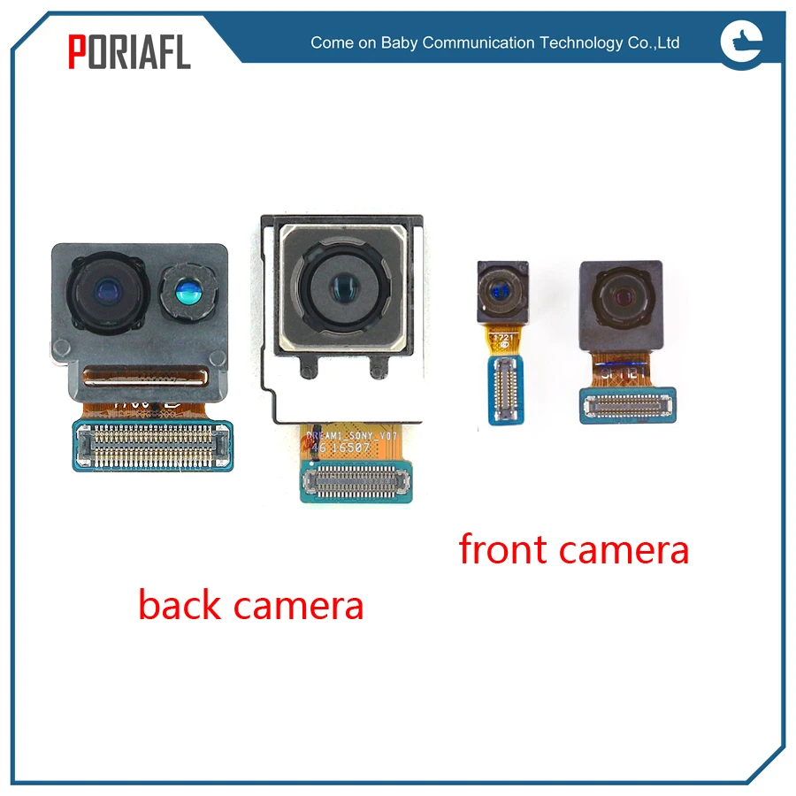 PORIAFL для samsung S8 plus G950f G950U G9500 G955f G9550 большая Задняя Основная камера задняя с