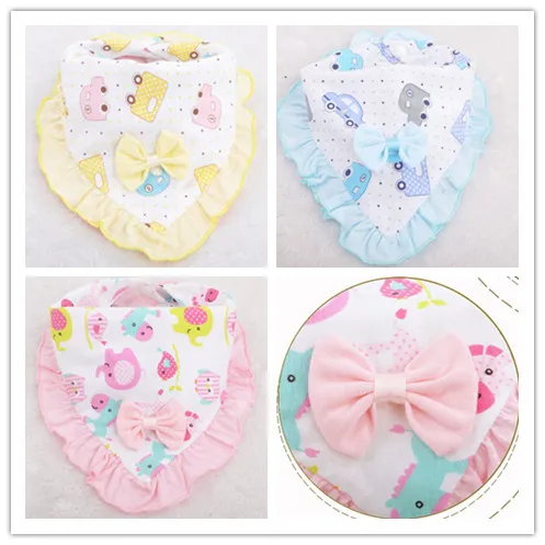 Pattern Cute Cartoon Infant Animal Cotton Baby Towel Toddler bib Bandana Waterproof Scarf Saliva 20% off | Мать и ребенок