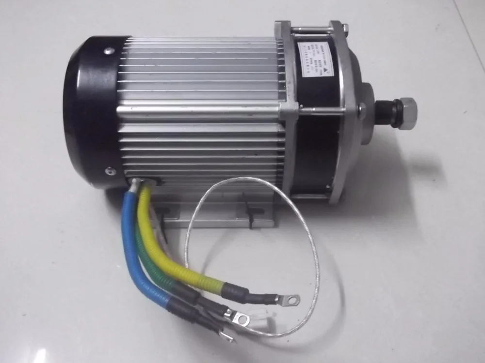 BM1412ZXF 1200W 48V постоянный магнит DC мотор Электрический велосипед трехколесный