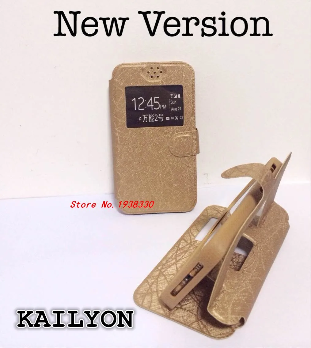 Модный чехол KAILYON из искусственной кожи с откидной крышкой для TP LINK Neffos X1