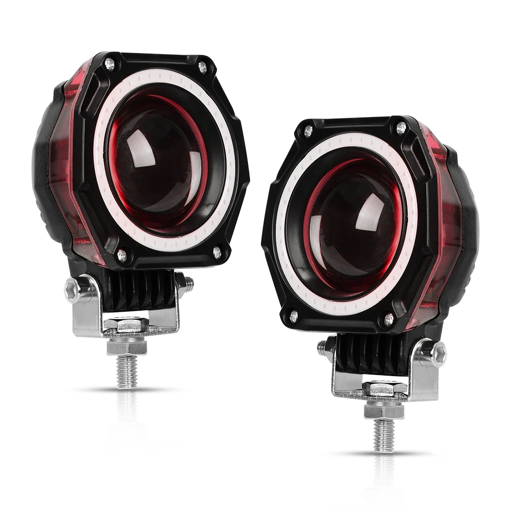 1 шт. Crbrillar Wining LED рабочий свет Hi low beam мотоциклетная фара для вождения 9 30 в 35 Вт