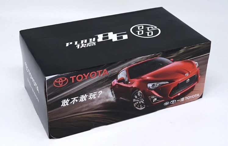 Новинка 1:18 TOYOTA GT 86 модель спортивного автомобиля из сплава красный для детей