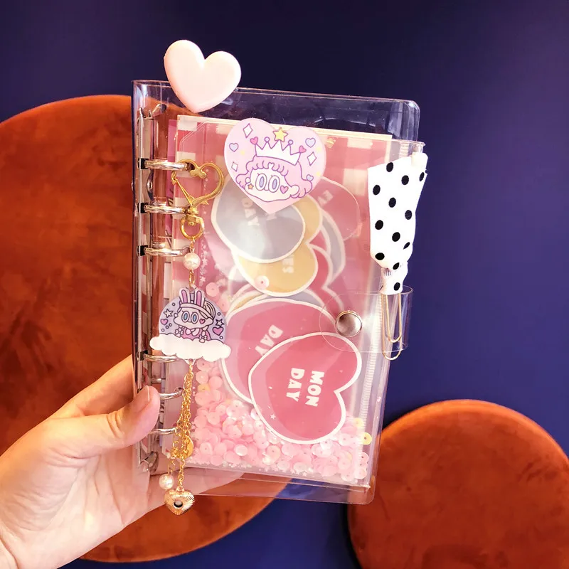 DIY блокнот Bingbing Cloud Wing рубанок Kawaii Bullet Journal Дневник для девочек органайзер для студентов ежедневный Еженедельный план канцелярские подарки - Цвет: B-cloud